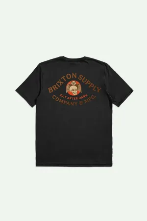 Potion S/S Tailored T-Shirt - Black