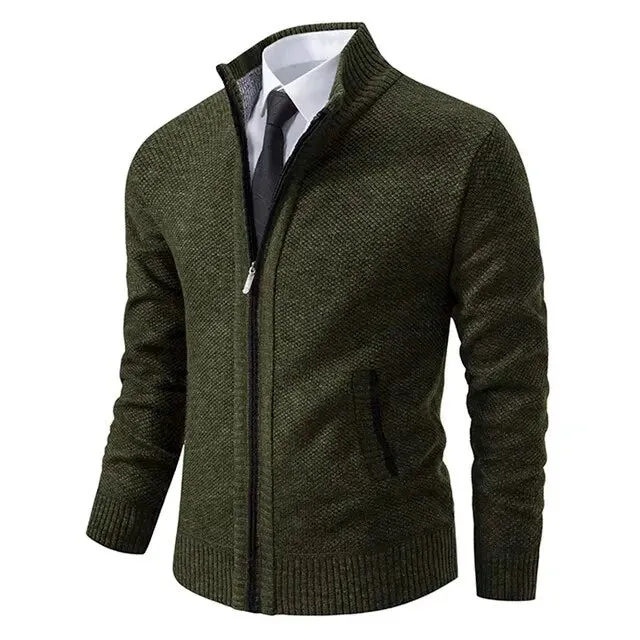 PRESTON | CLASSIC ZIP-UP SWEATER-JACKET CARDIGAN