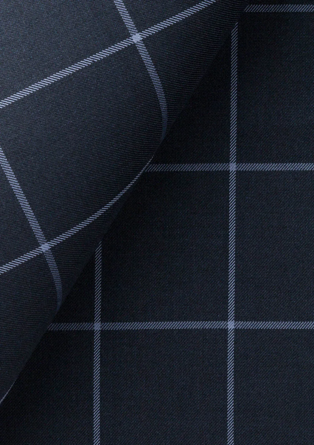 Prince Deep Navy Windowpane Suit
