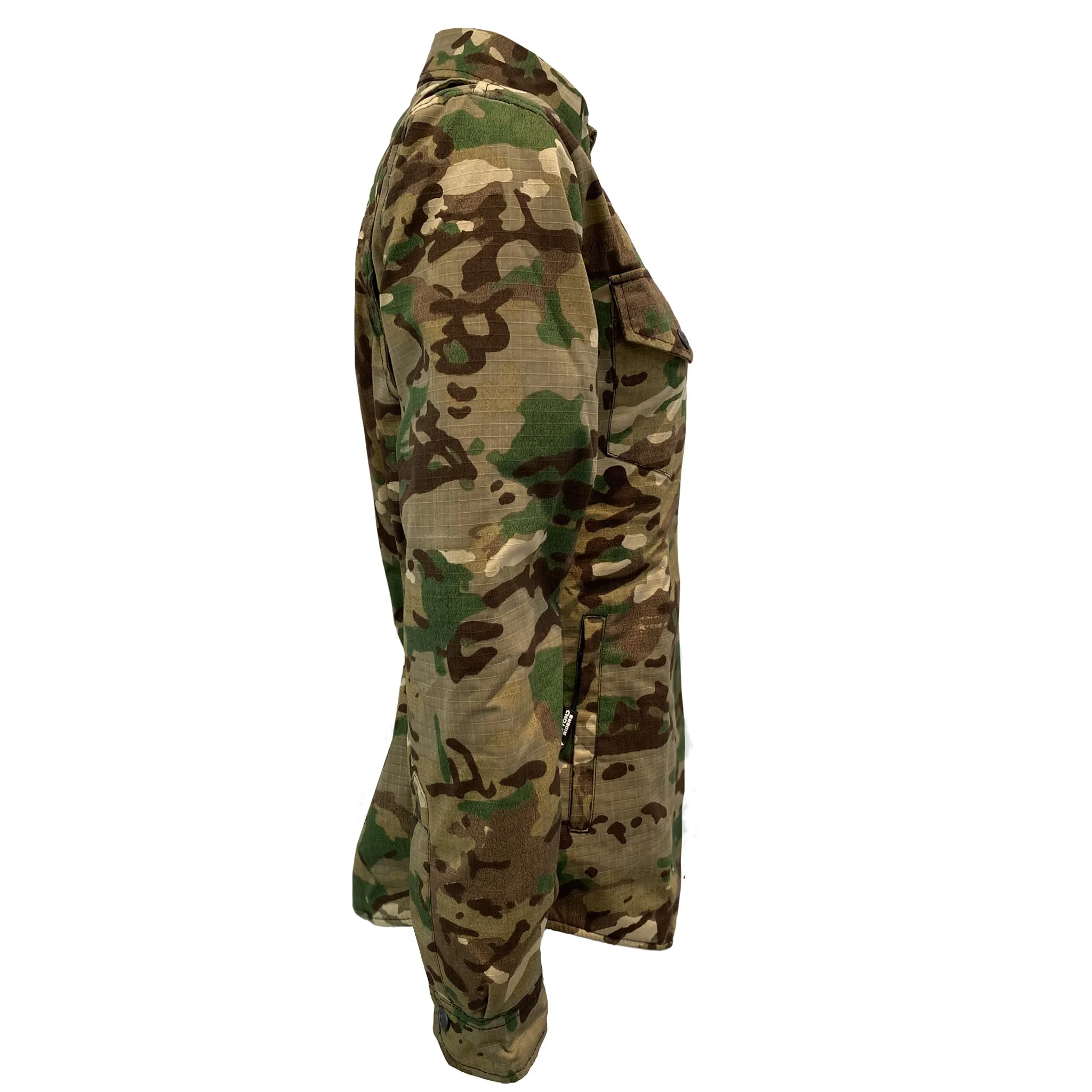 Protective Camouflage Shirt for Women "Delta Four" - Light Color with Pads