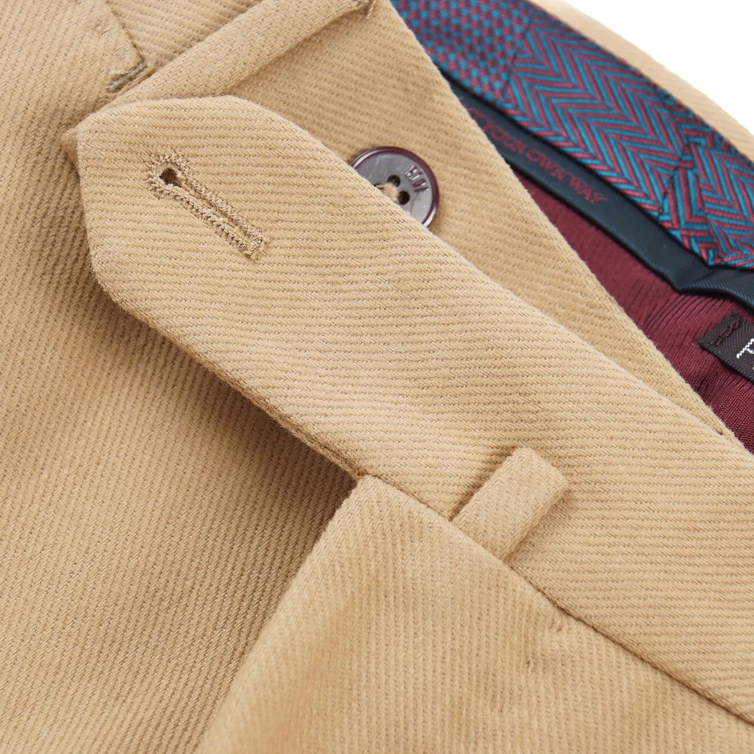 PT01 Brushed Twill Cotton Dress Pants