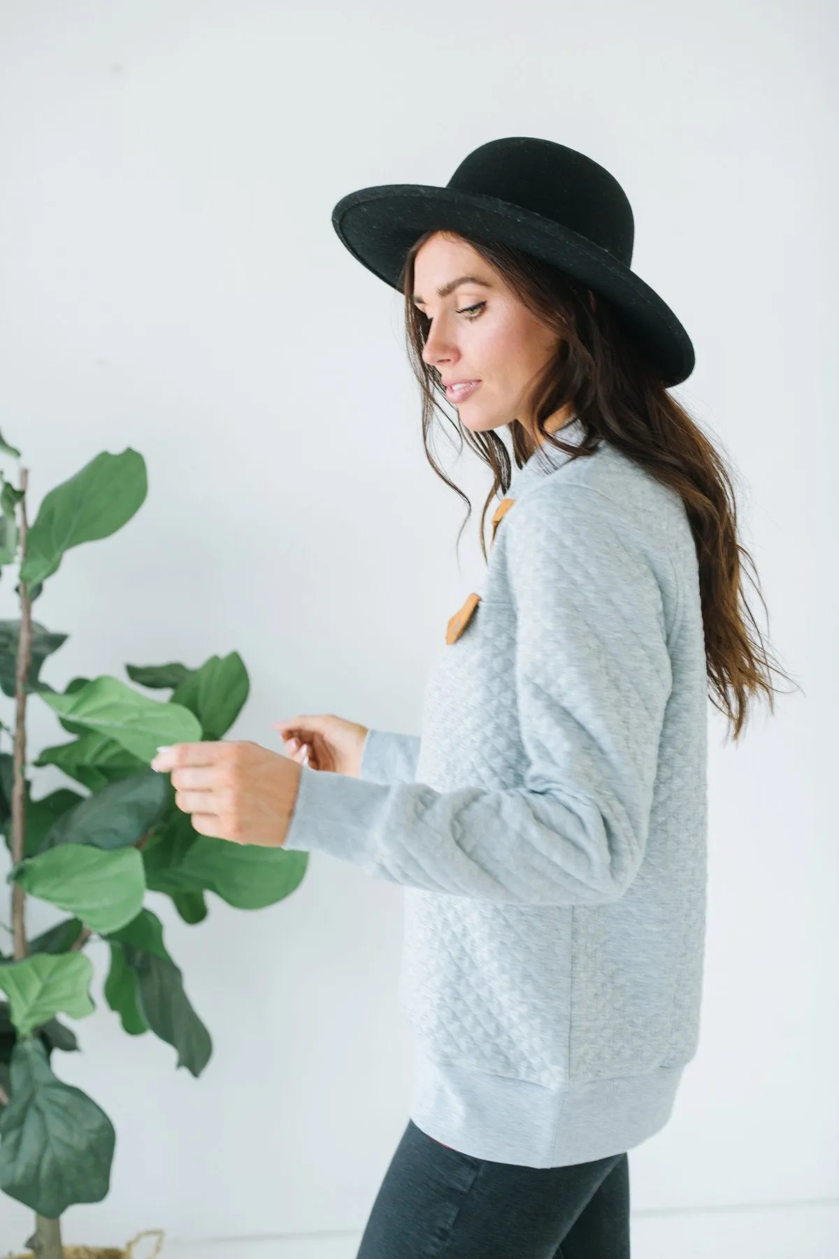 Quilted Outdoor Pullover