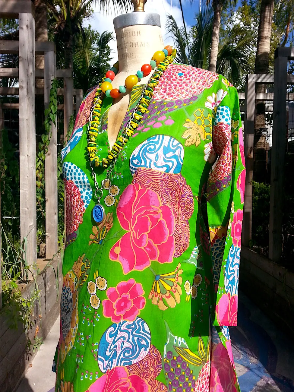 Raja Cotton Tunic Provence Green