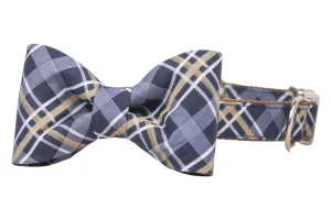 Ralphies Plaid Bow Tie Dog Collar