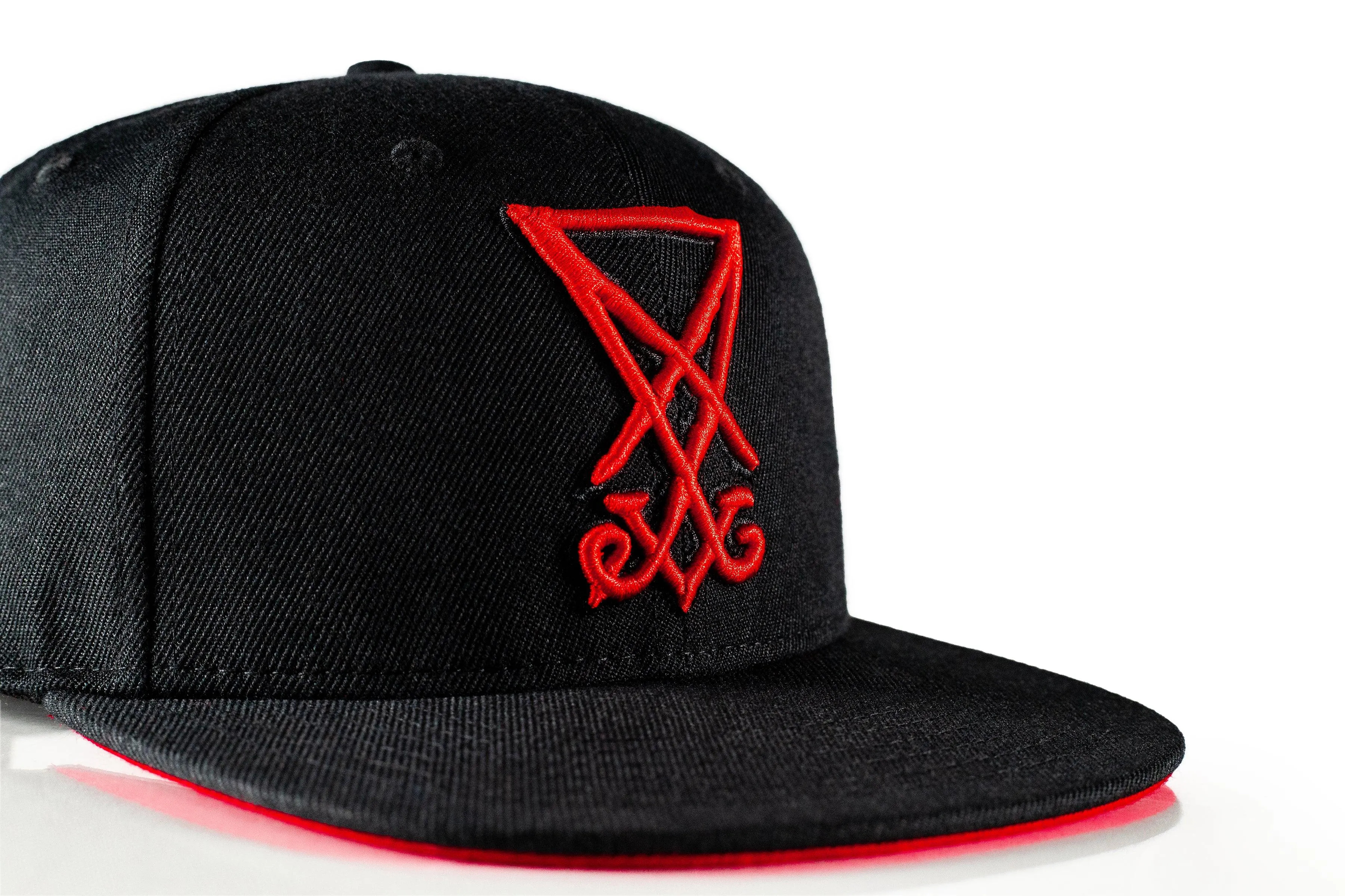 Red Luciferian Snapback