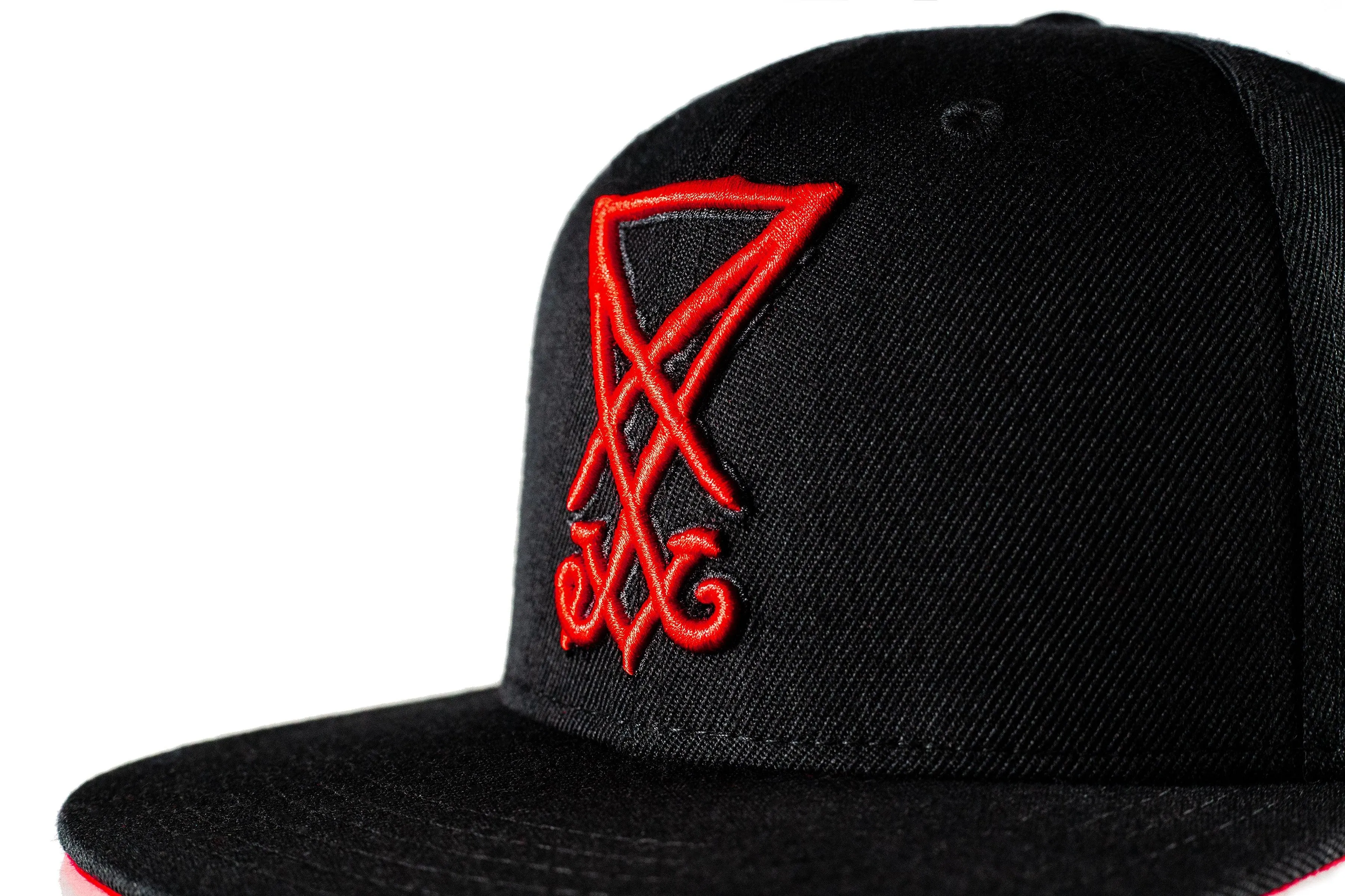 Red Luciferian Snapback