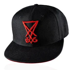 Red Luciferian Snapback