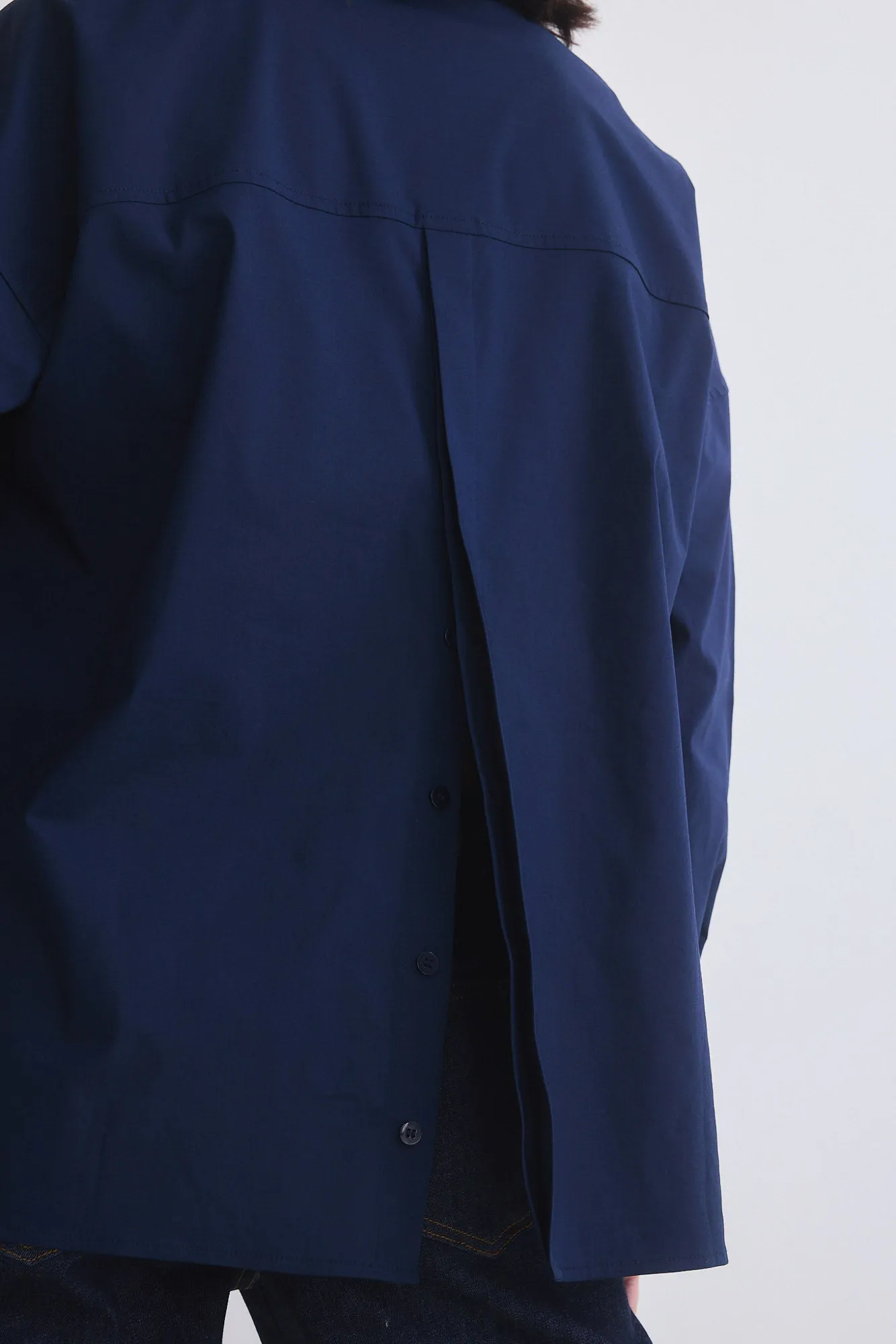 Refine Oversized Tunic With Buttons