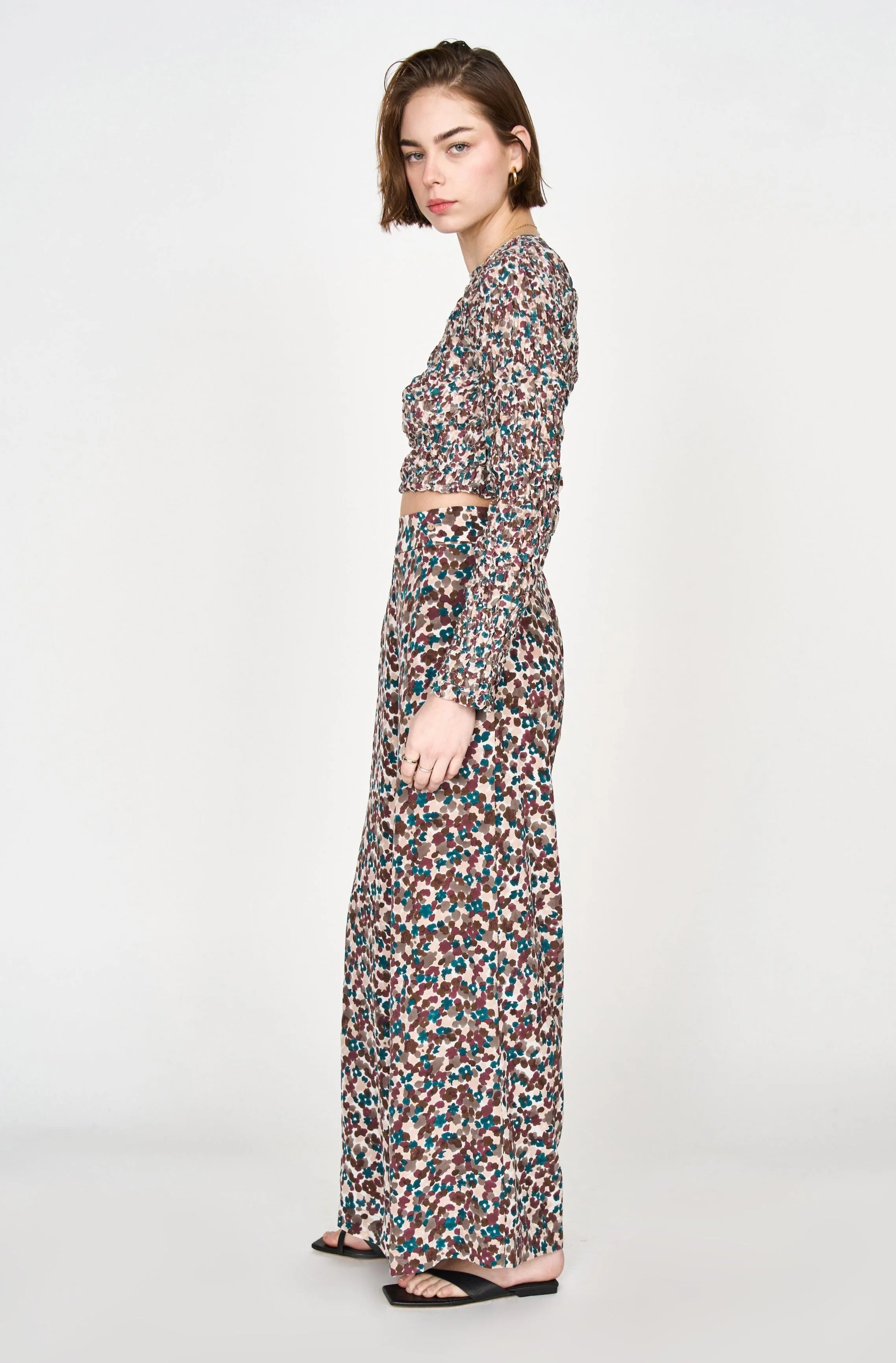 Riga Pant in Amaryllis