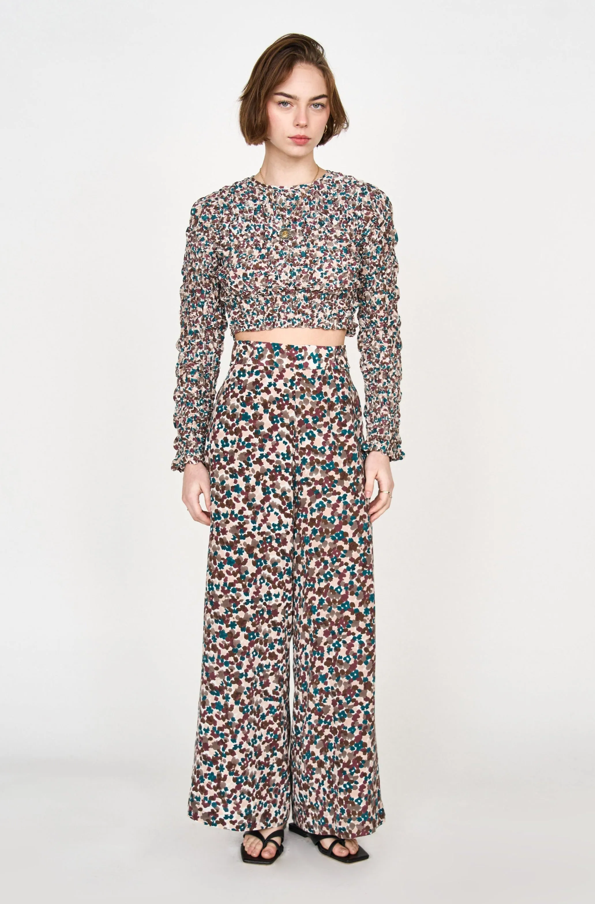 Riga Pant in Amaryllis