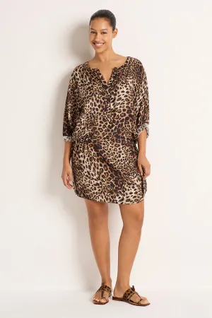 Romeo 3/4 Sleeve Shirtdress