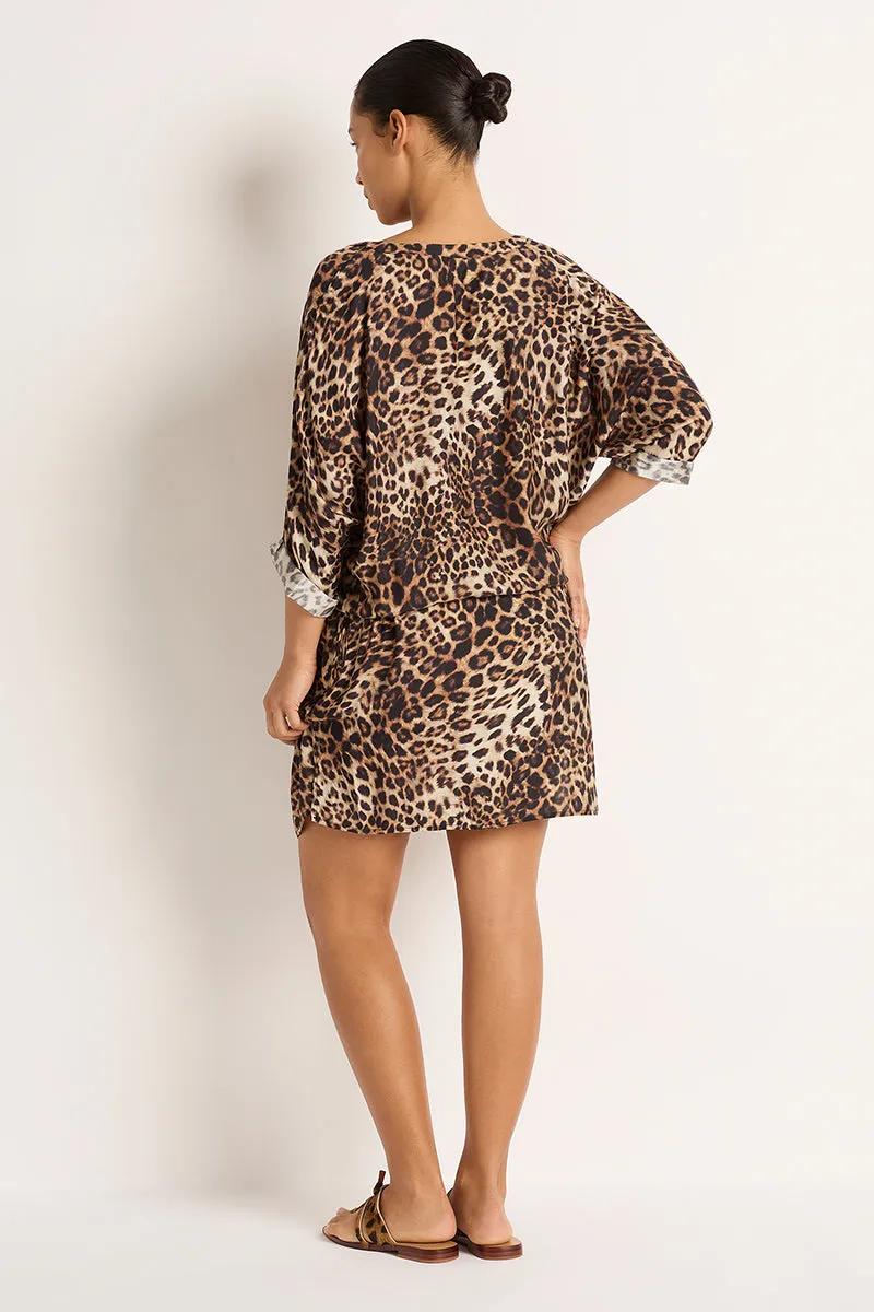 Romeo 3/4 Sleeve Shirtdress