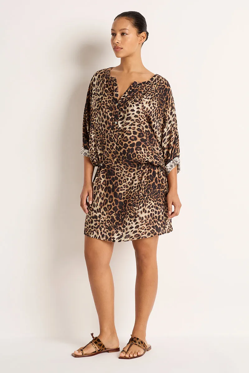 Romeo 3/4 Sleeve Shirtdress