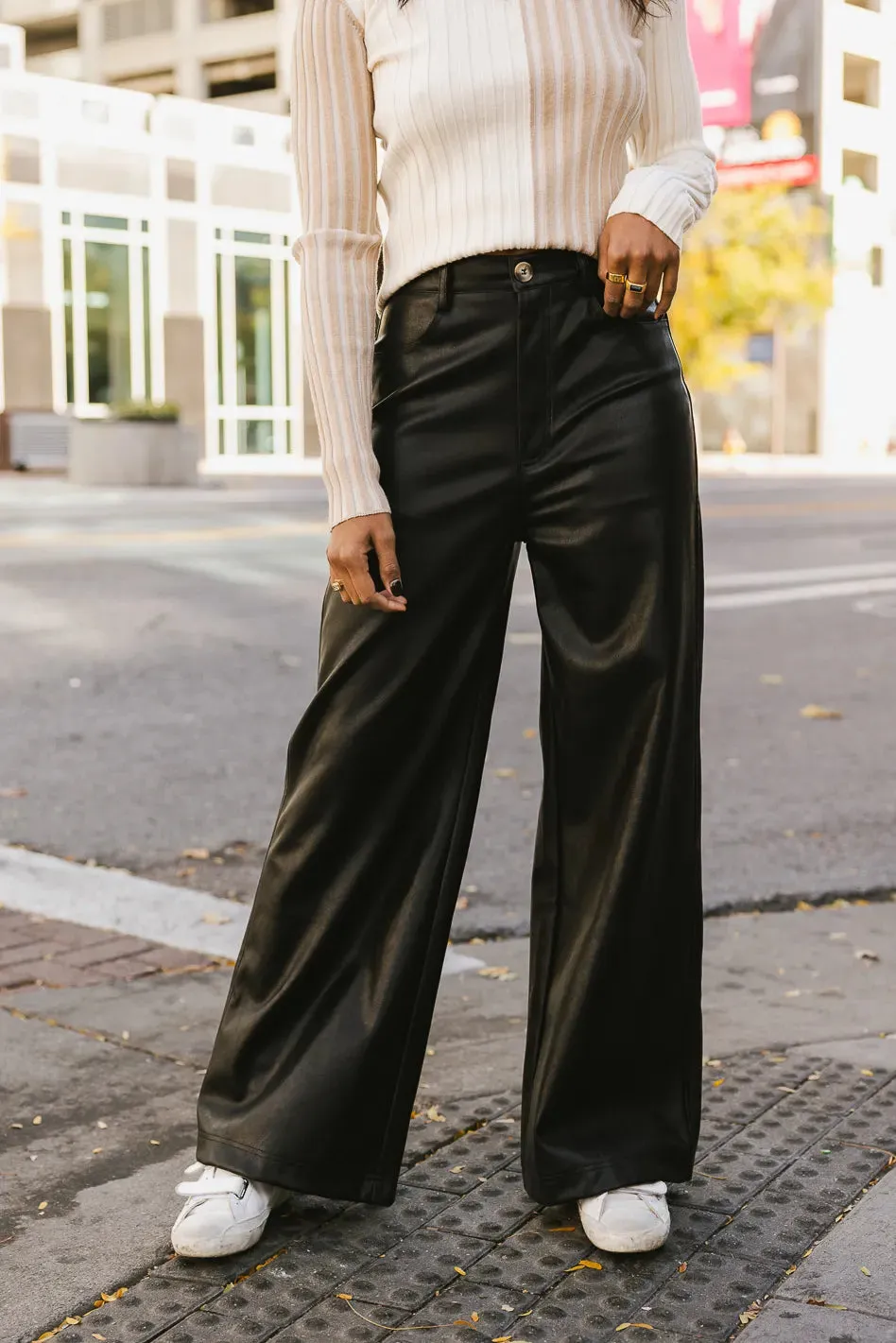 Rory Vegan Leather Pants - FINAL SALE