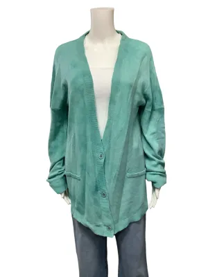 RTA Sweater V Neck Cashmere Teal Size: XS