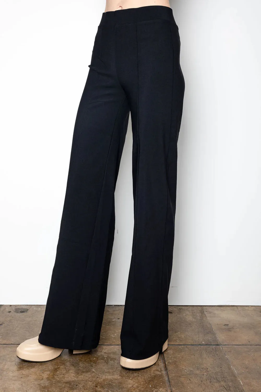 Rubie Tech Stretch Pull Up Wide Pant - Black