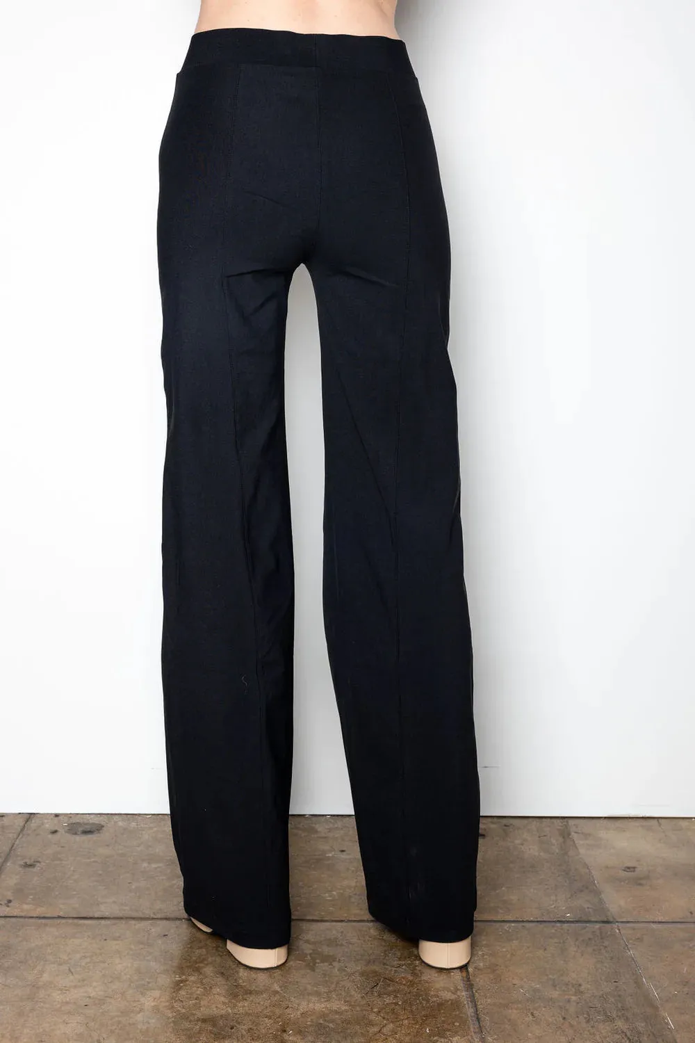 Rubie Tech Stretch Pull Up Wide Pant - Black