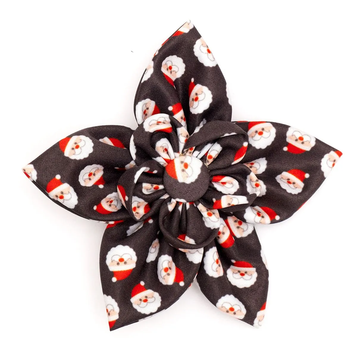 Santa Dog Collar Flower