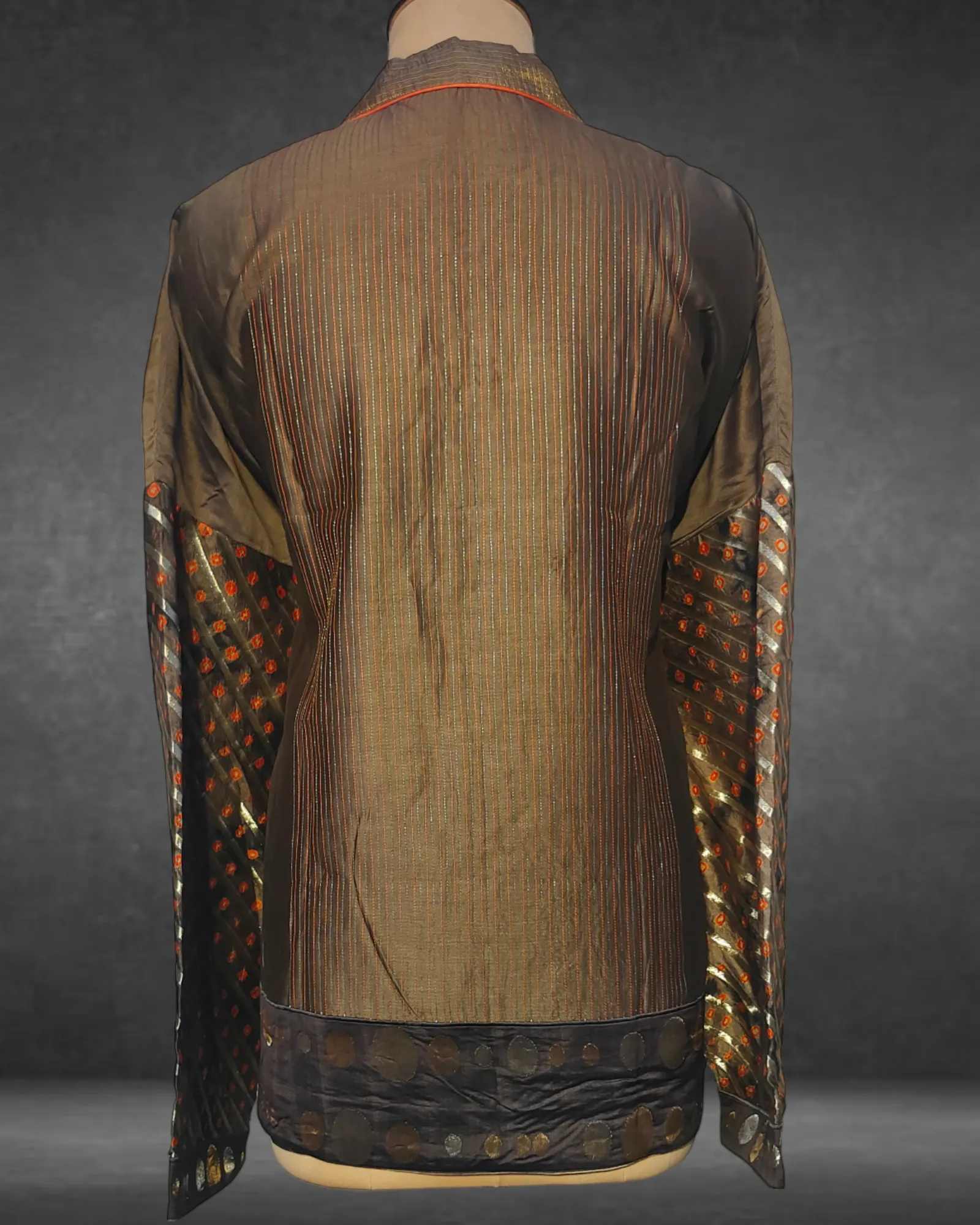 Semistitched Chanderi Short Tunic
