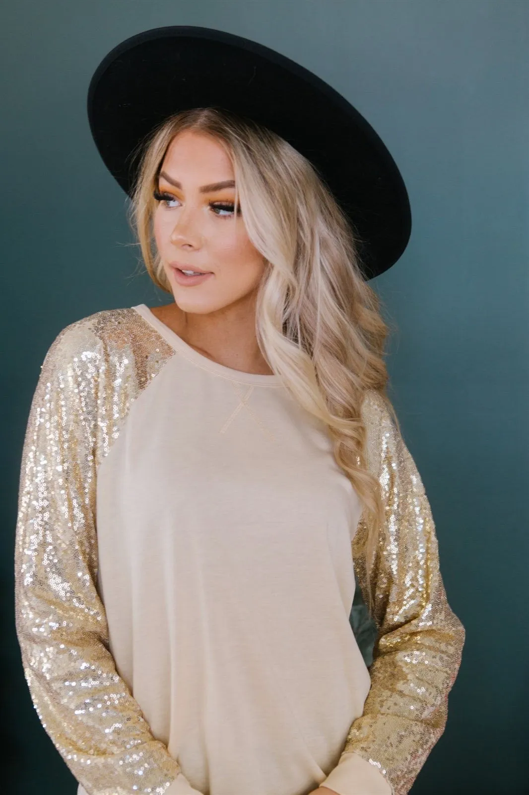 Sequin Holiday Sweater