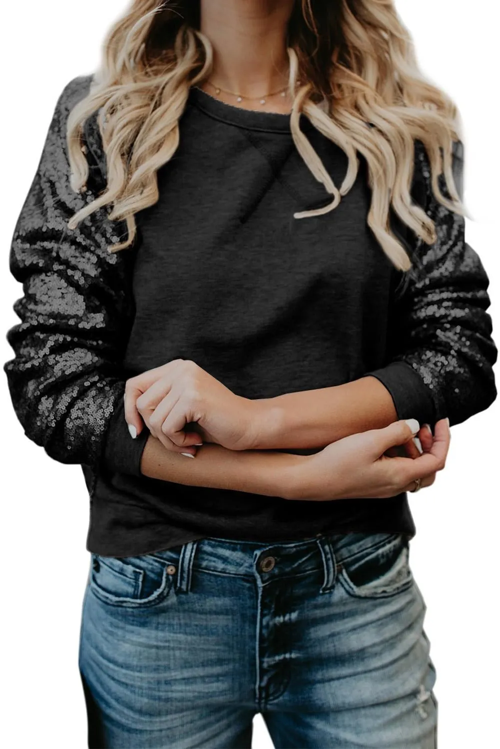 Sequin Holiday Sweater