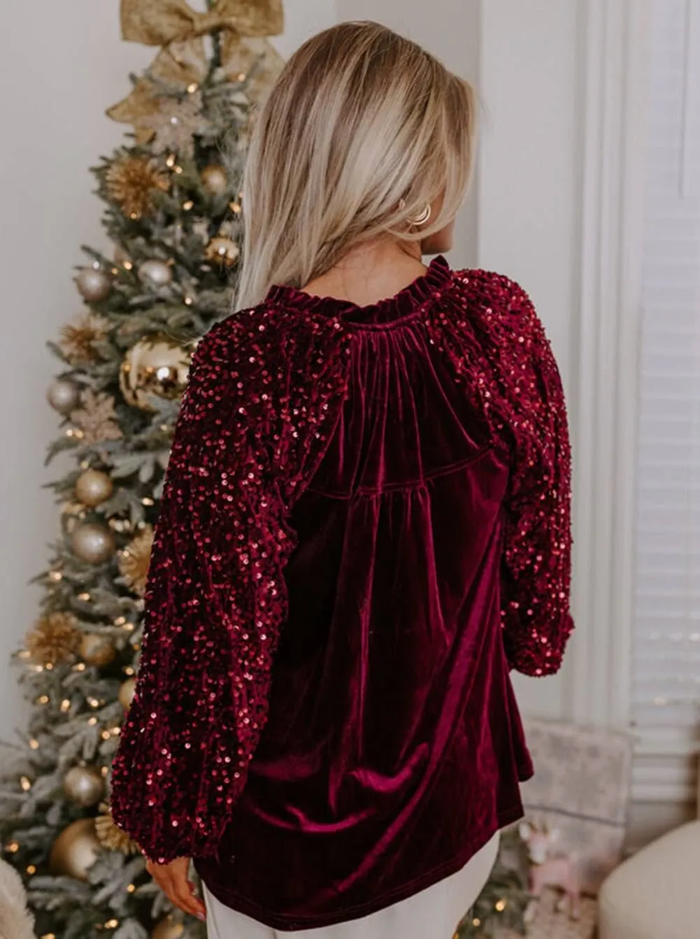 SEQUIN SIREN Top
