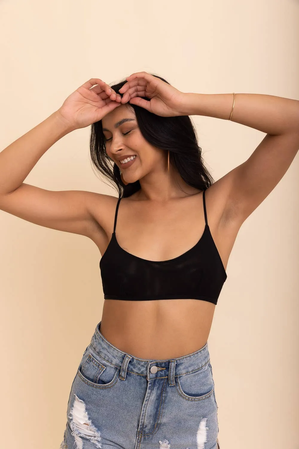 Sheer Mesh Bralette