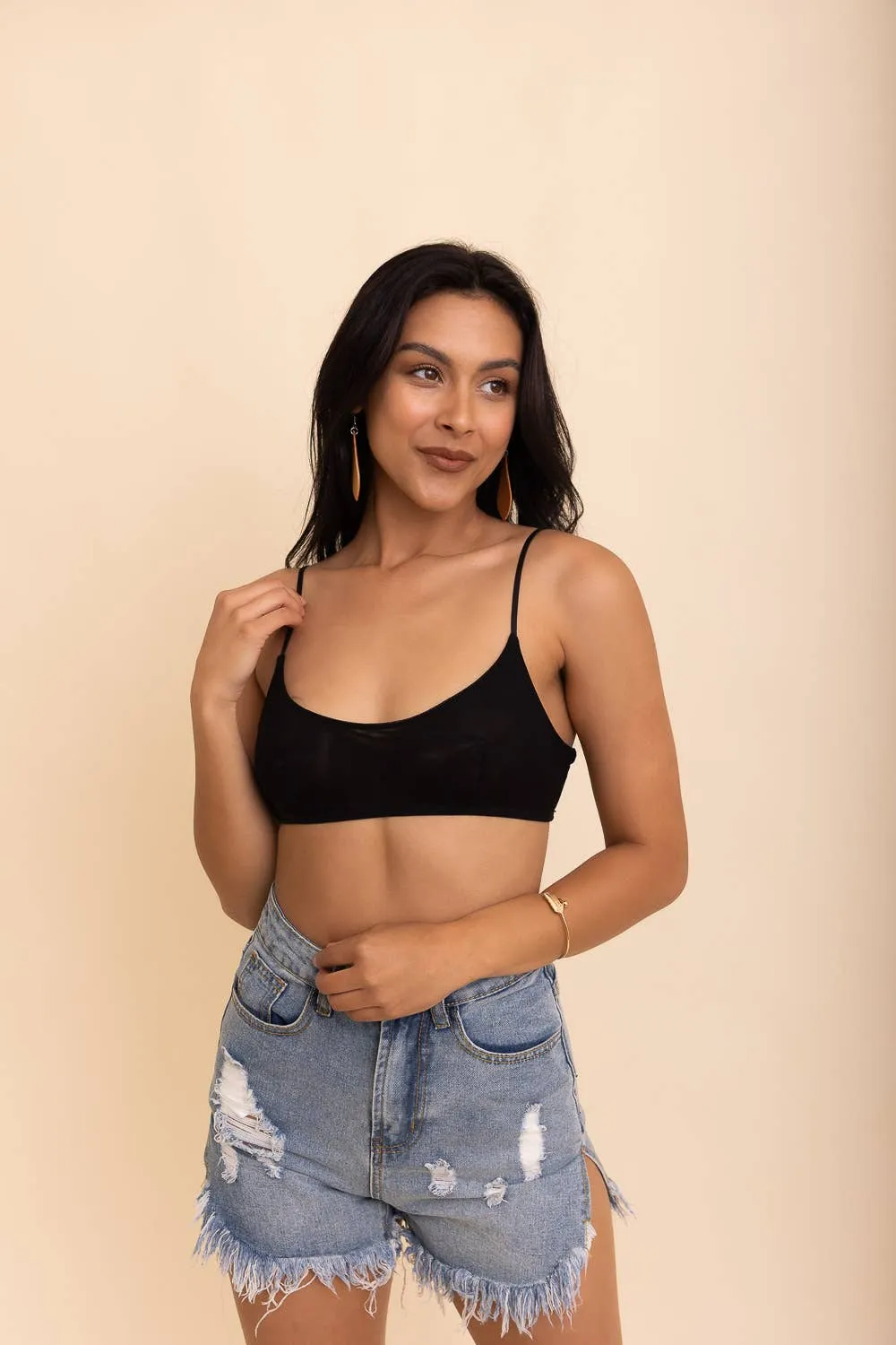 Sheer Mesh Bralette