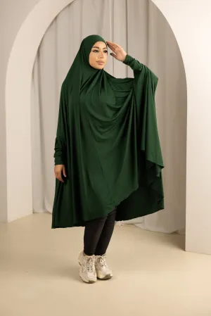 Sleeve Jilbab - Shades of Green