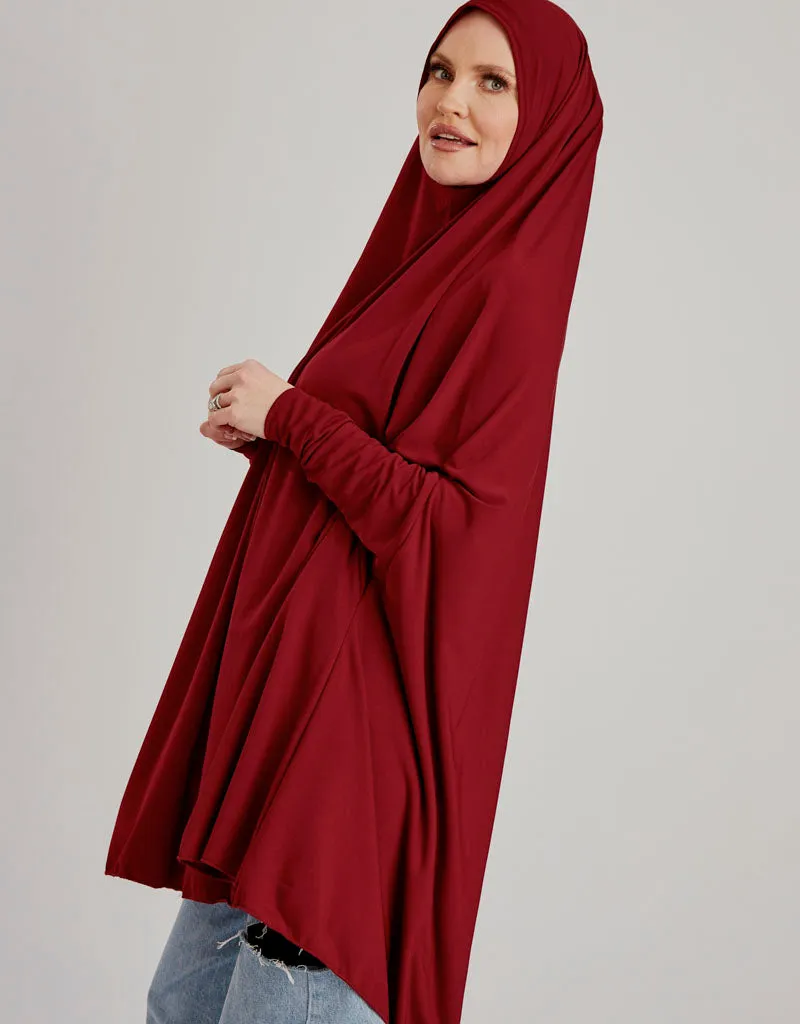 Sleeve Jilbab - Shades of Red