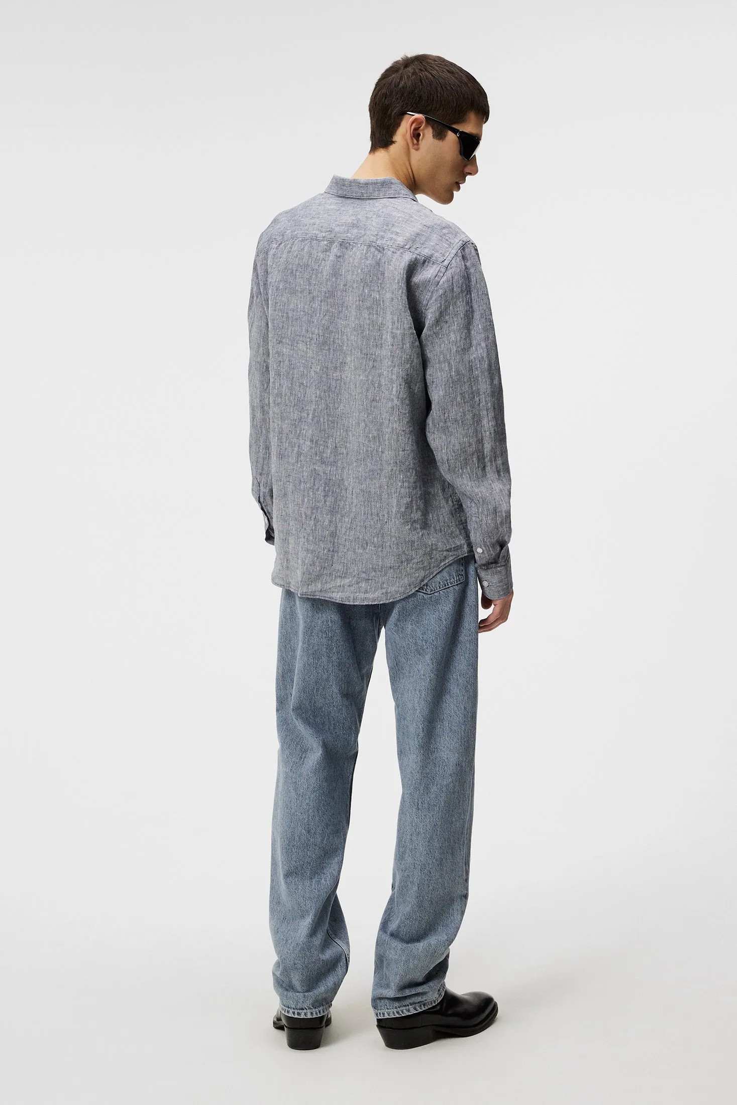 Slim Linen Melange Shirt