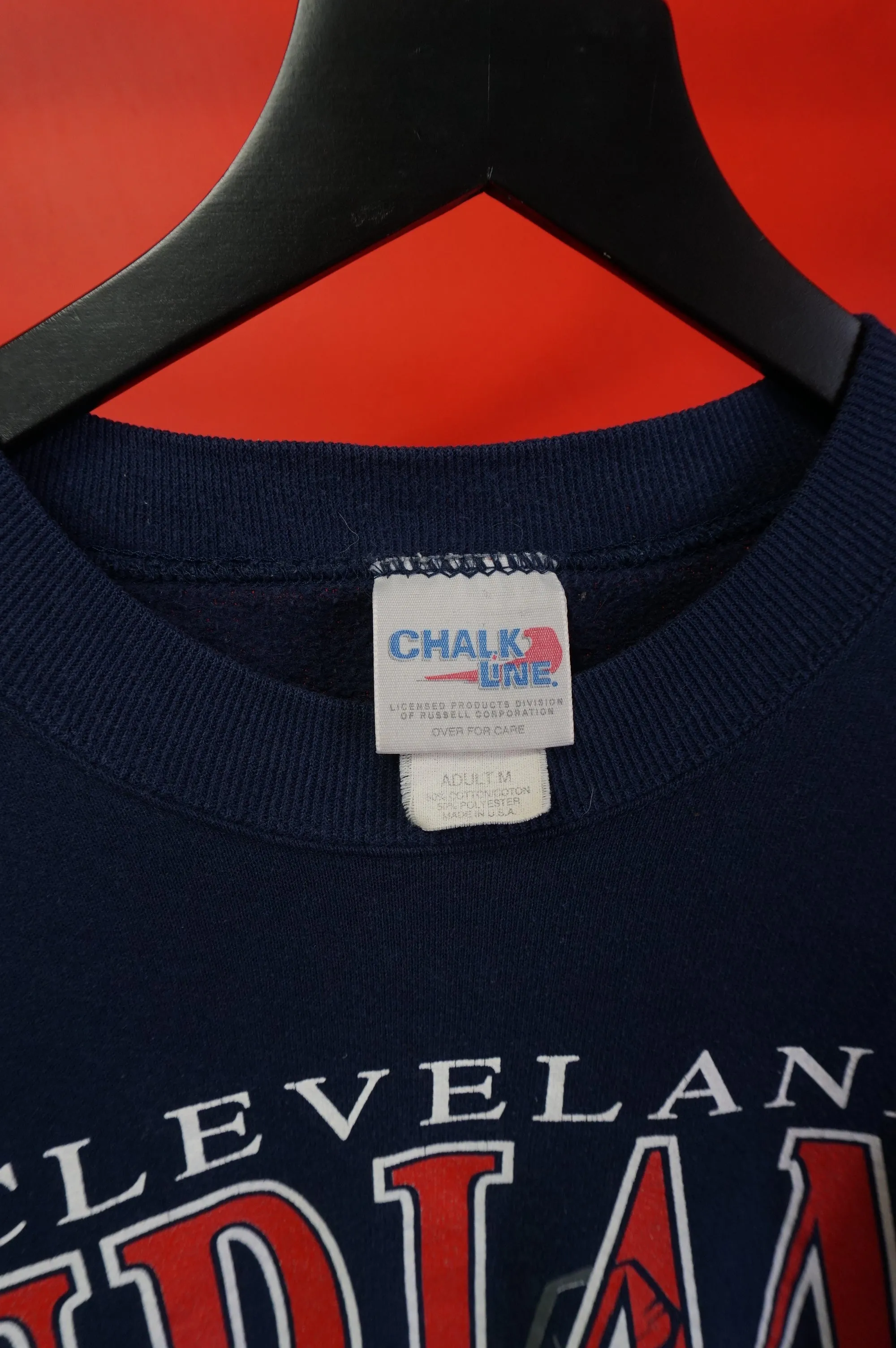 (S/M) 1997 Cleveland Native Americans Crewneck
