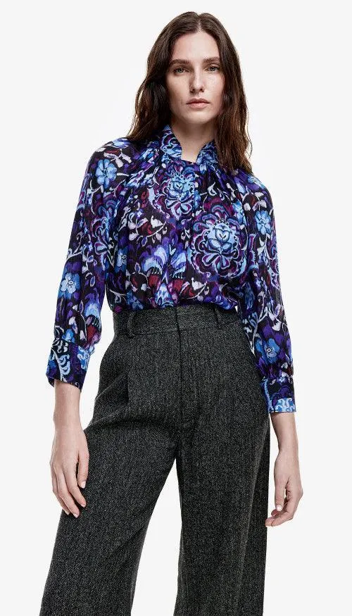 Smythe Gathered Blouse