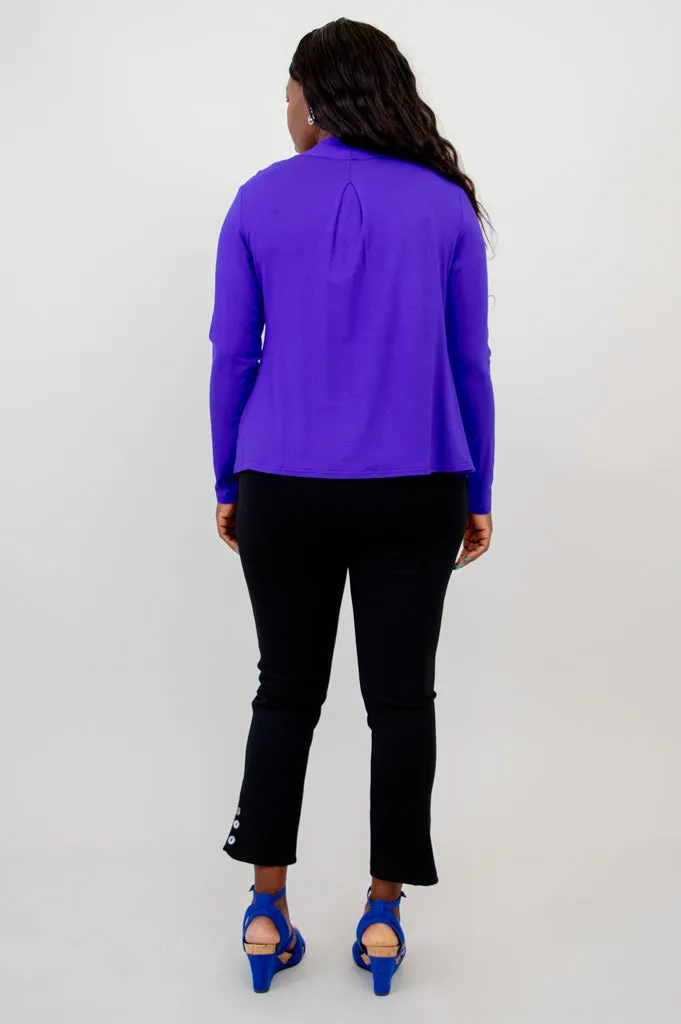 Snooky Jacket, Violet, Bamboo- Final Sale