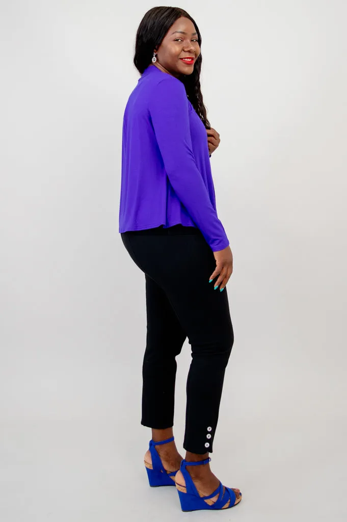 Snooky Jacket, Violet, Bamboo- Final Sale