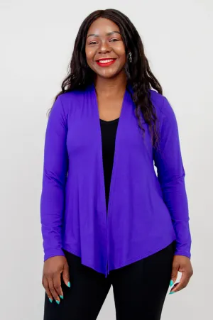 Snooky Jacket, Violet, Bamboo- Final Sale