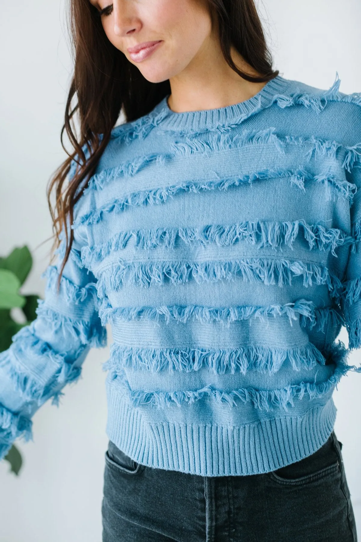 Softest Fringe Sweater