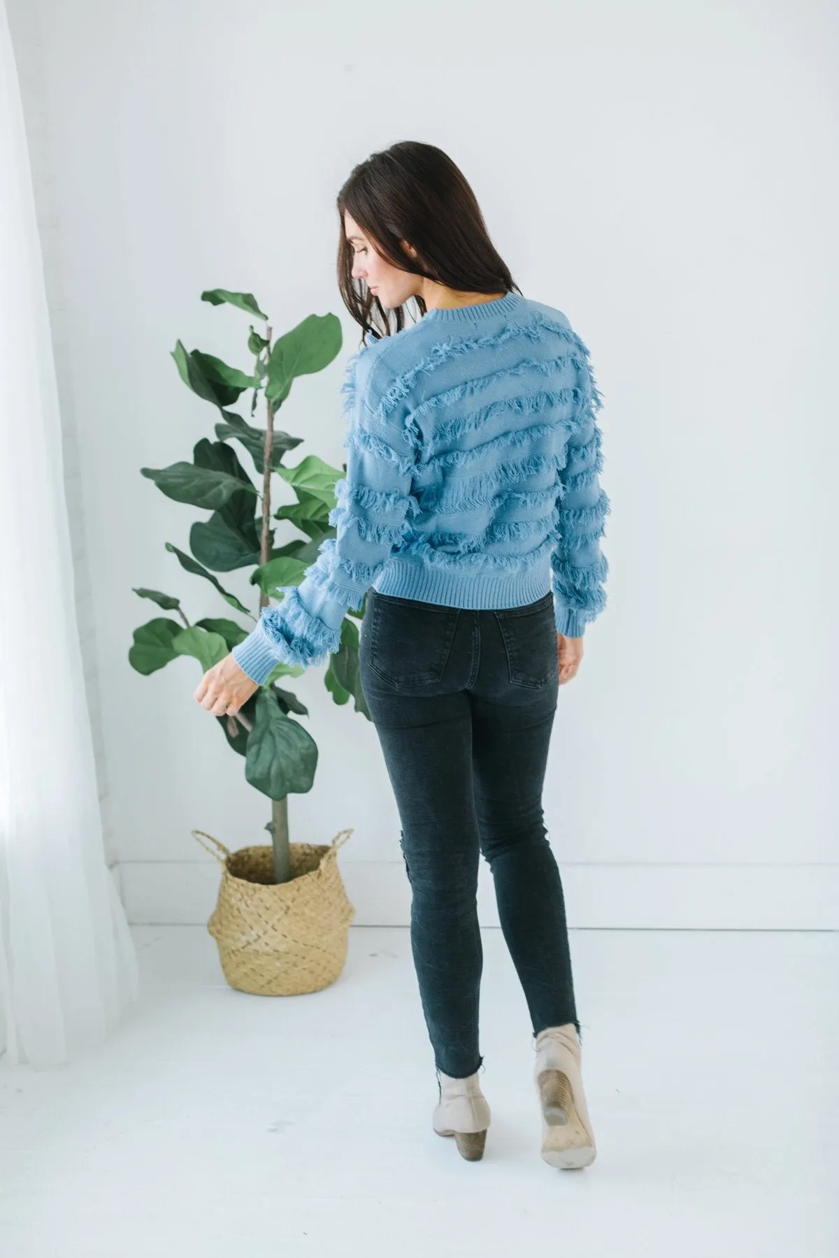 Softest Fringe Sweater