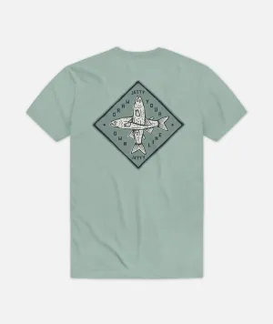 Split Tee - Mint