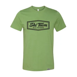 STAS T SHIRT HEATHER SAGE (CLOSEOUT)