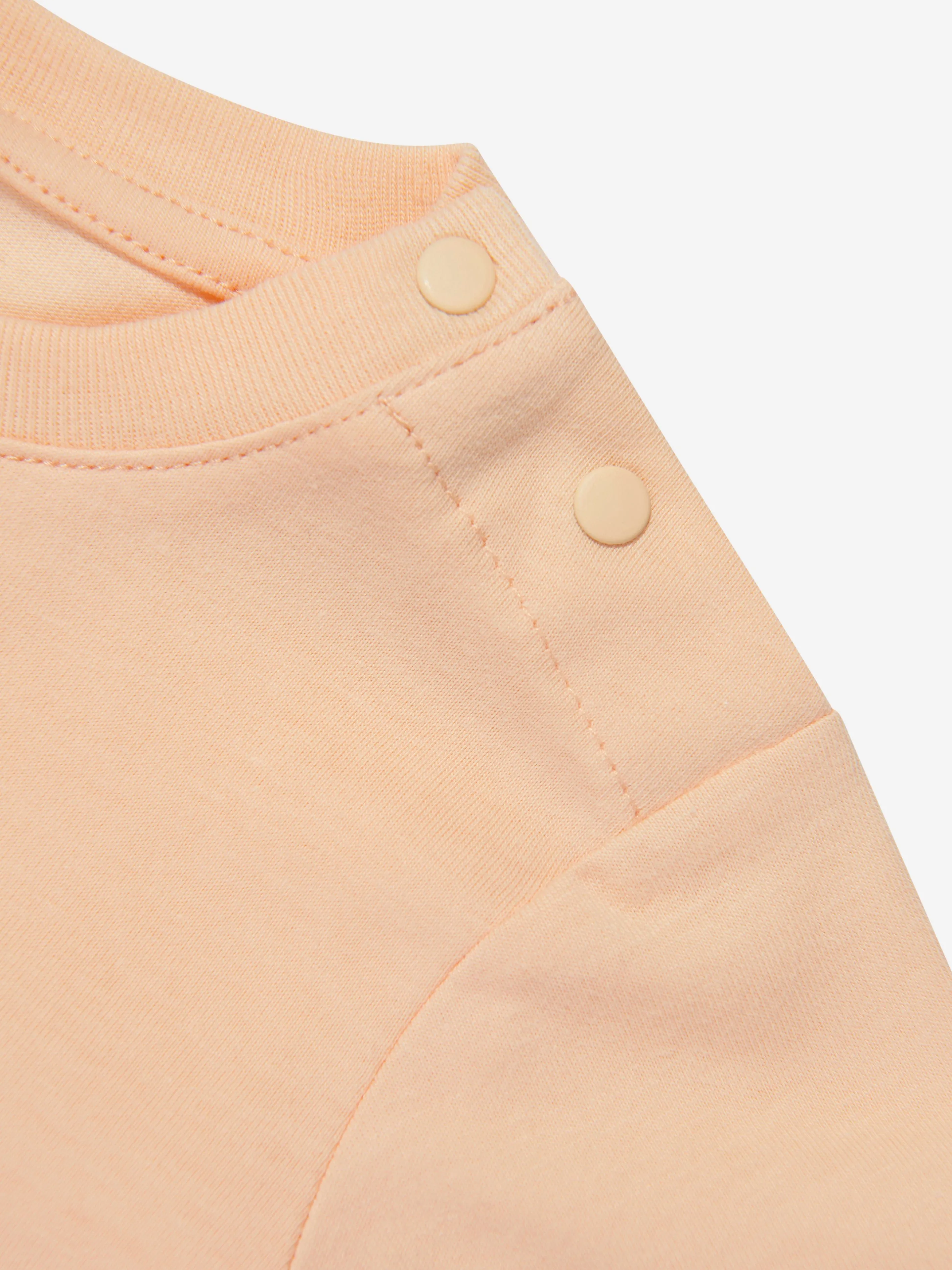Stella McCartney Baby Girls Logo T-Shirt in Pink