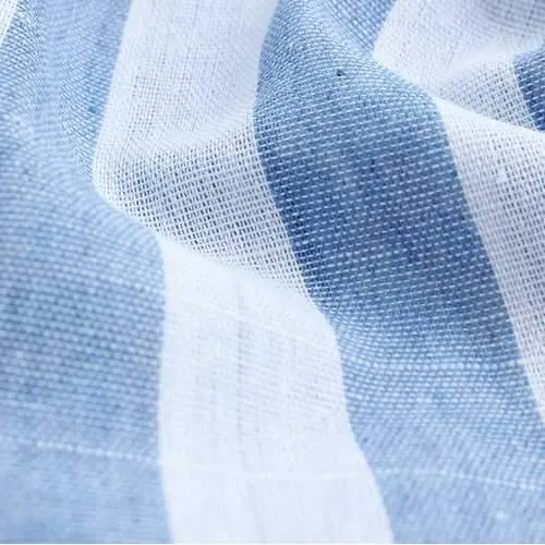 Stripes Lapel Chest Pocket Shirt