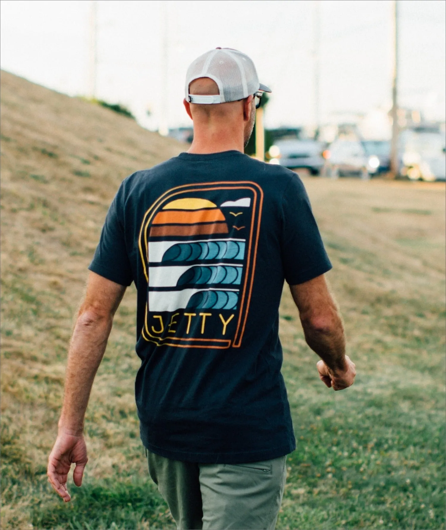 Sunup Tee - Charcoal