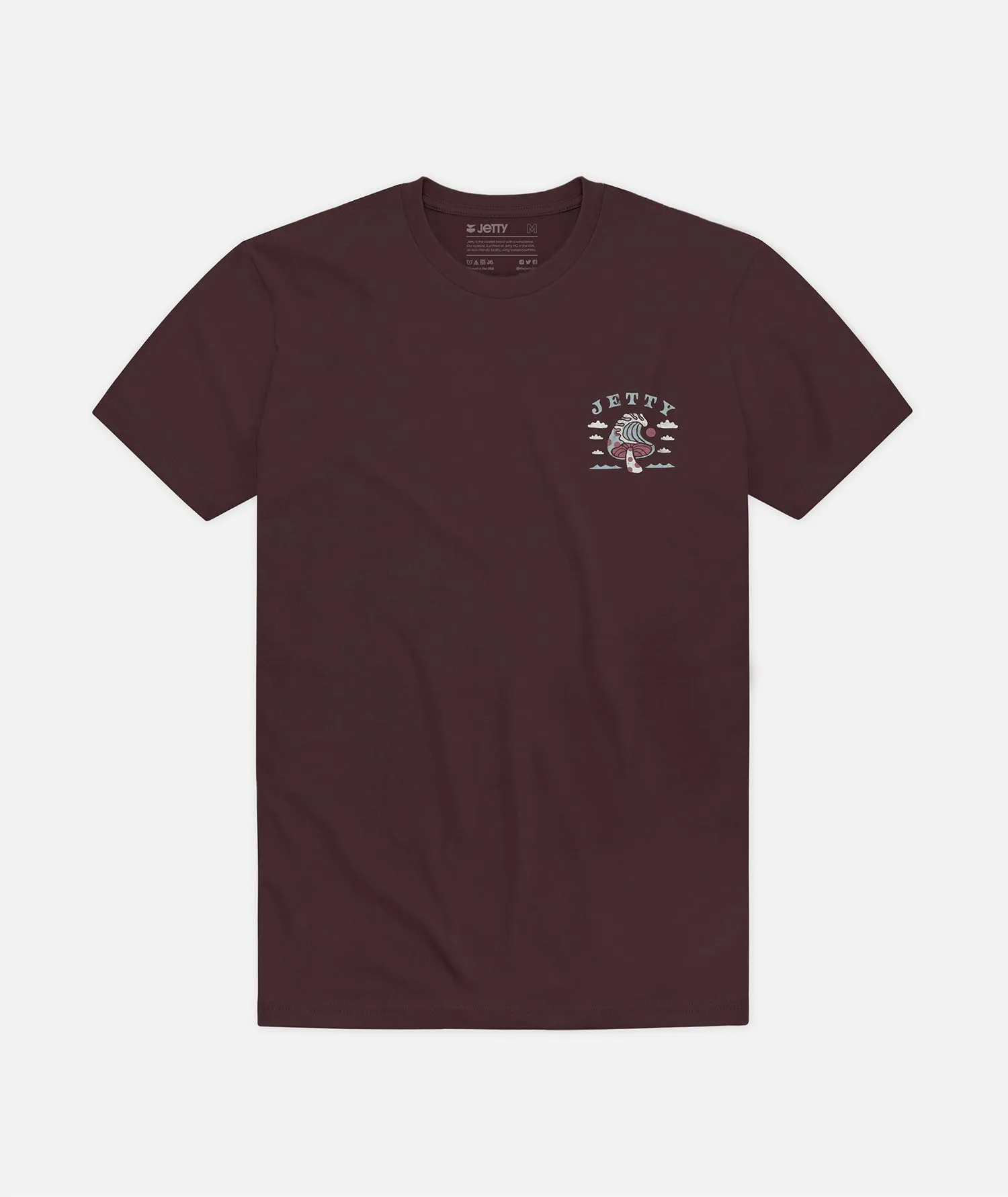 Surf Trip Tee - Oxblood