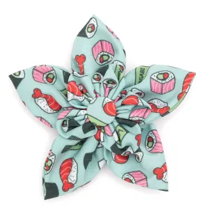 Sushi Dog Collar Flower