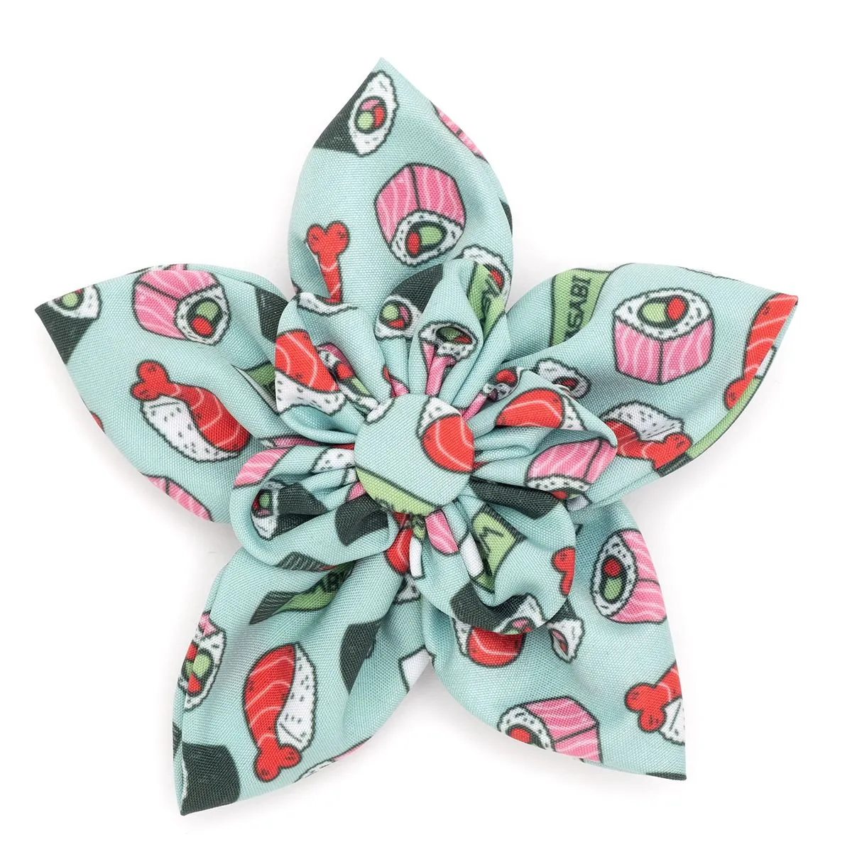 Sushi Dog Collar Flower
