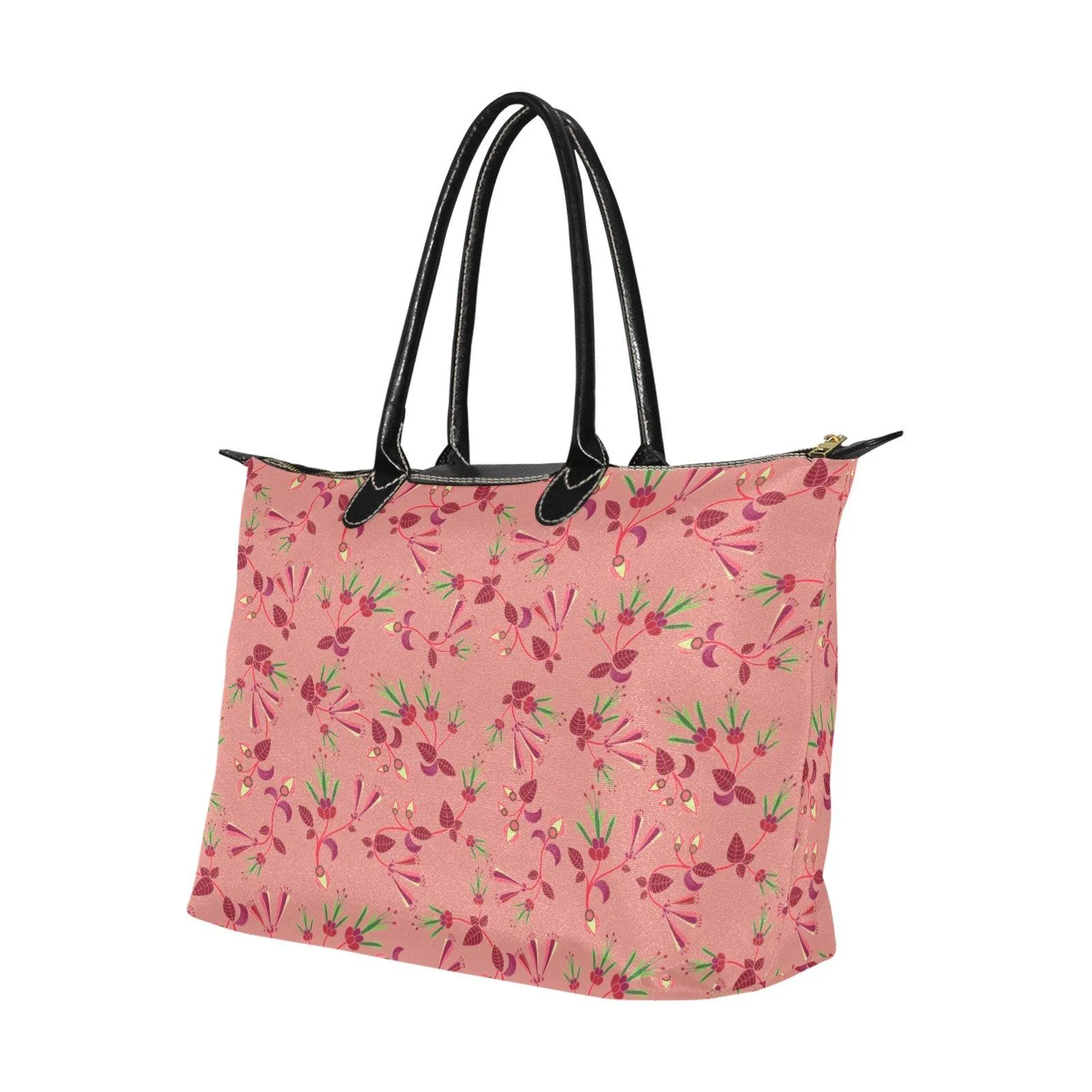 Swift Floral Peach Rouge Remix Single-Shoulder Lady Handbag