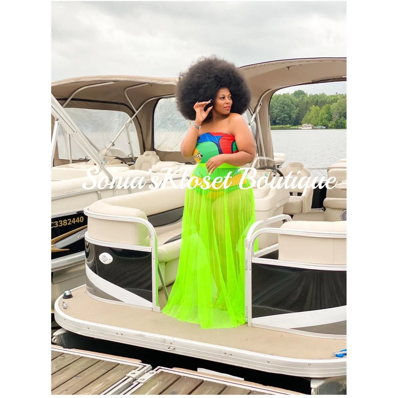 SZN SHEER COVERUP SKIRT