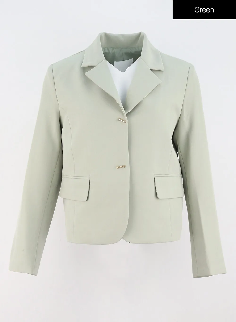 Tailored Blazer with Stick Buttons OS325