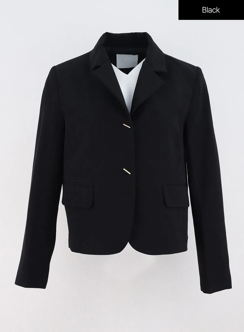 Tailored Blazer with Stick Buttons OS325